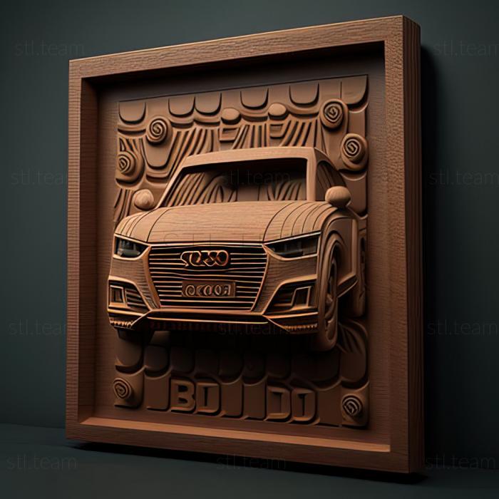 3D модель Audi Q2 (STL)